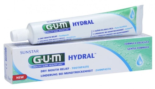 GUM Sunstar Hydral - Pasta do zębów na suchość w jamie ustnej 75ml