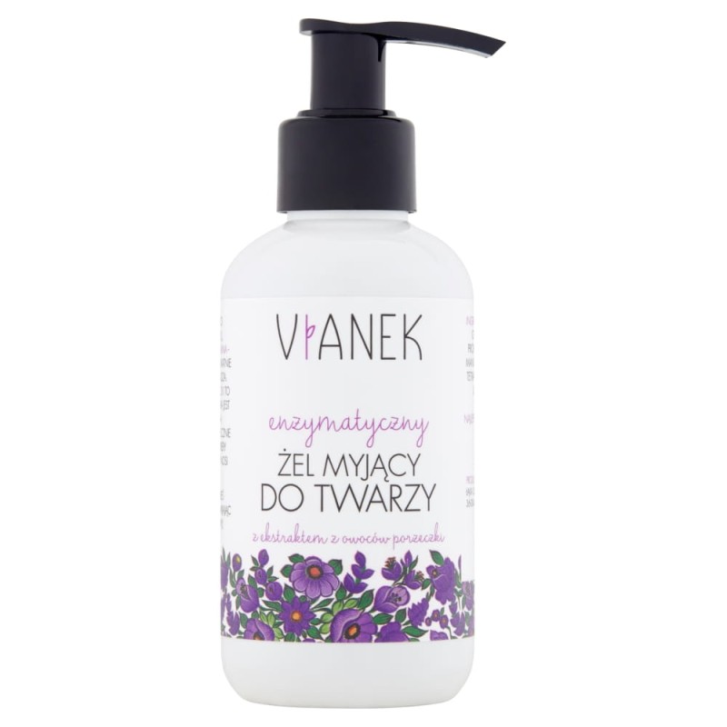 5902249010565-1 VIANEK Enzymatyczny żel myjący do twarzy 150ml (P1)