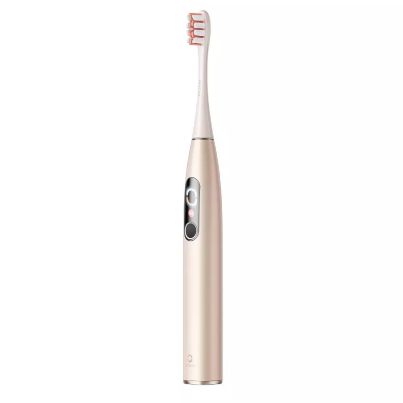 Oclean Szczoteczka Soniczna X Pro Digital - ZŁOTA - ZESTAW (dodatkowo: etui + 3 końcówki)