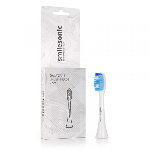 KOŃCÓWKI SMILESONIC EX / GO / UP - DAILYCARE Białe 2 SZT.