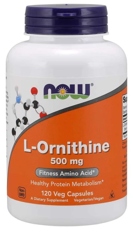 3828 L-Ornithine 500 mg (120 kaps.)