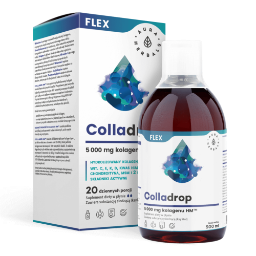 7720 Colladrop Flex - Kolagen  HM 5 000 mg w płynie (500 ml)