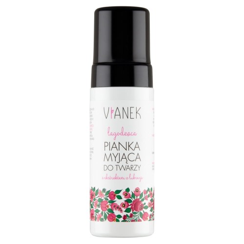 5902249015225-1 VIANEK Łagodząca pianka myjąca do twarzy 150ml (P1)