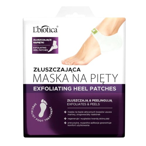5903246240917-1 L'biotica Maska złuszczająca na pięty 1 para (P1)