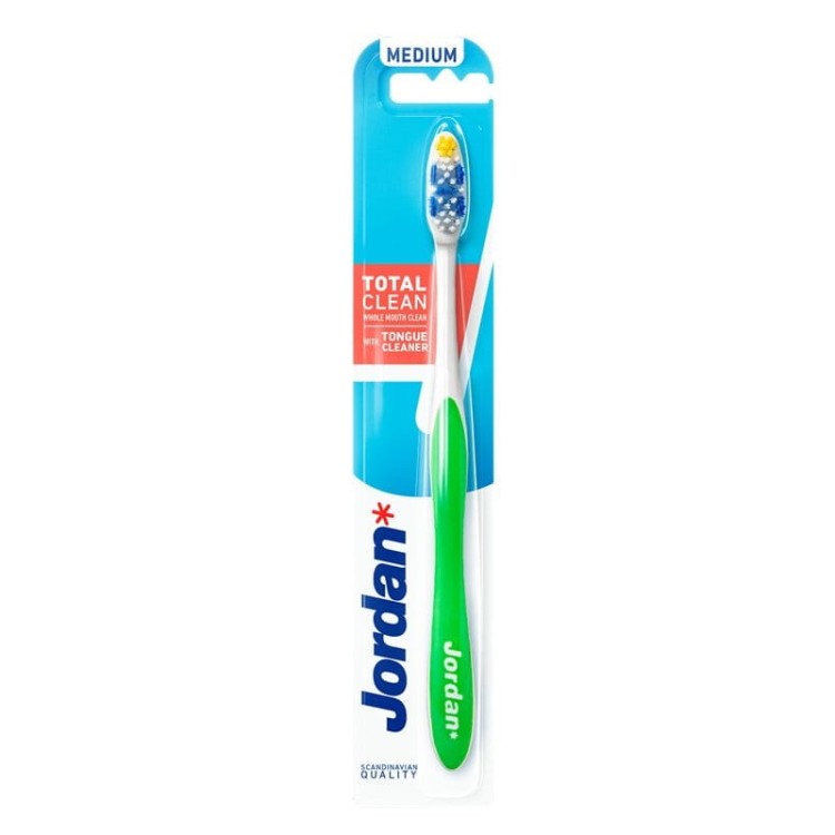 7038516140371-1 Jordan Total Clean szczoteczka do zębów Medium 1szt. (P1)