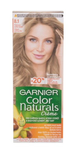 3600540632920-2 Garnier 8,1 Natural Light Ash Blond Créme Color Naturals Farba do włosów 40ml (W) (P2)