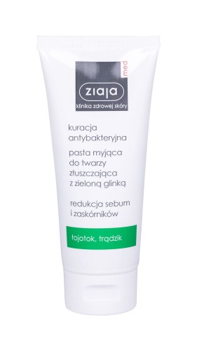 5901887040019-2 Ziaja Med Face Cleansing Paste Cleansing Treatment Krem oczyszczający 75ml (U) (P2)
