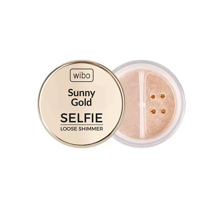 5905309900110-1 WIBO Selfie Loose Shimmer Sunny Gold rozświetlacz do twarzy 11,7g (P1)
