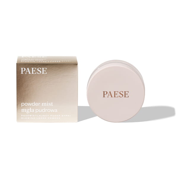 PAESE Mgła Pudrowa Rozświetlający Puder Sypki 01 Light Beige