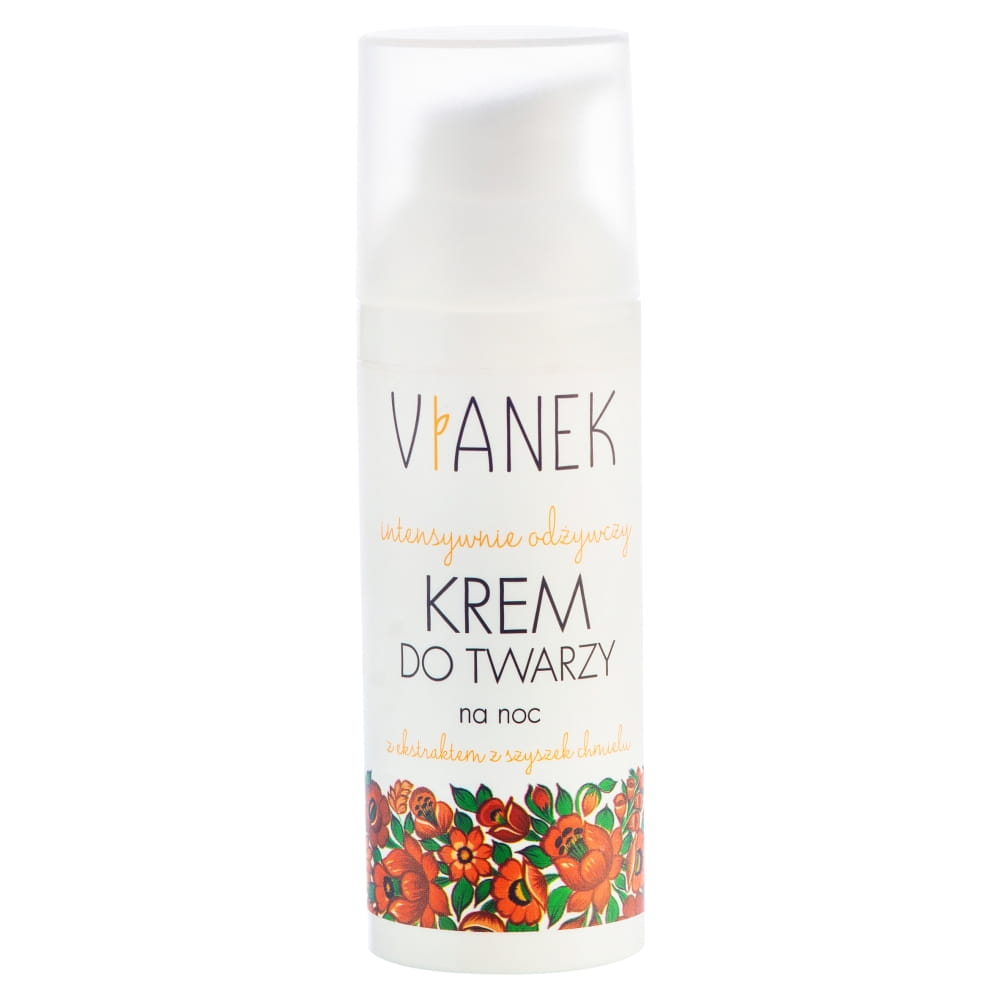 VIANEK Intensywnie odżywczy krem do twarzy na noc 50ml 