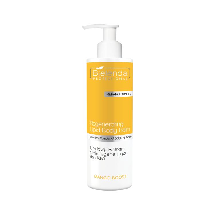 Bielenda Professional Mango Boost Lipidowy balsam silnie regenerujący do ciała 500ml.