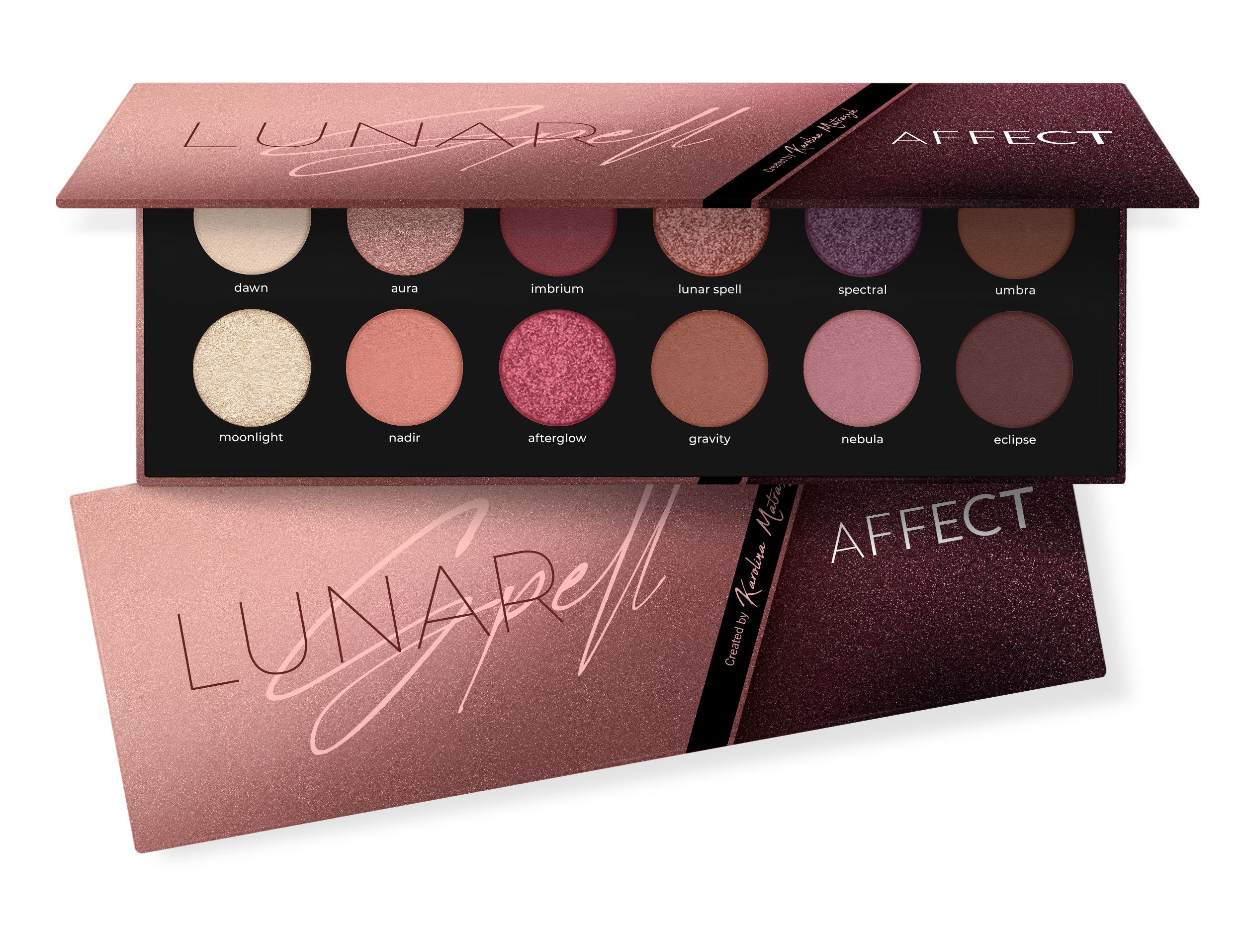 AFFECT Paleta cieni prasowanych Lunar Spell