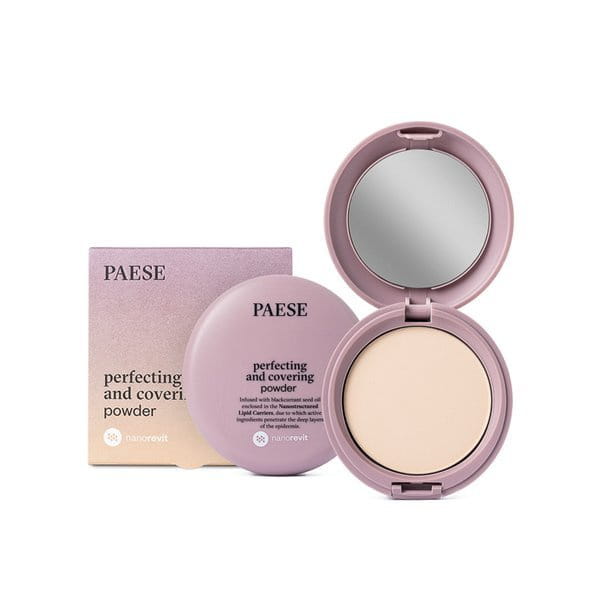  Paese Puder upiększająco-kryjący Nanorevit Perfecting and Covering Powder 02 Porcelain 9g